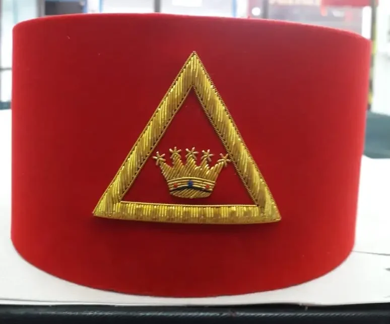 Royal Arch Masonic Crown Cap